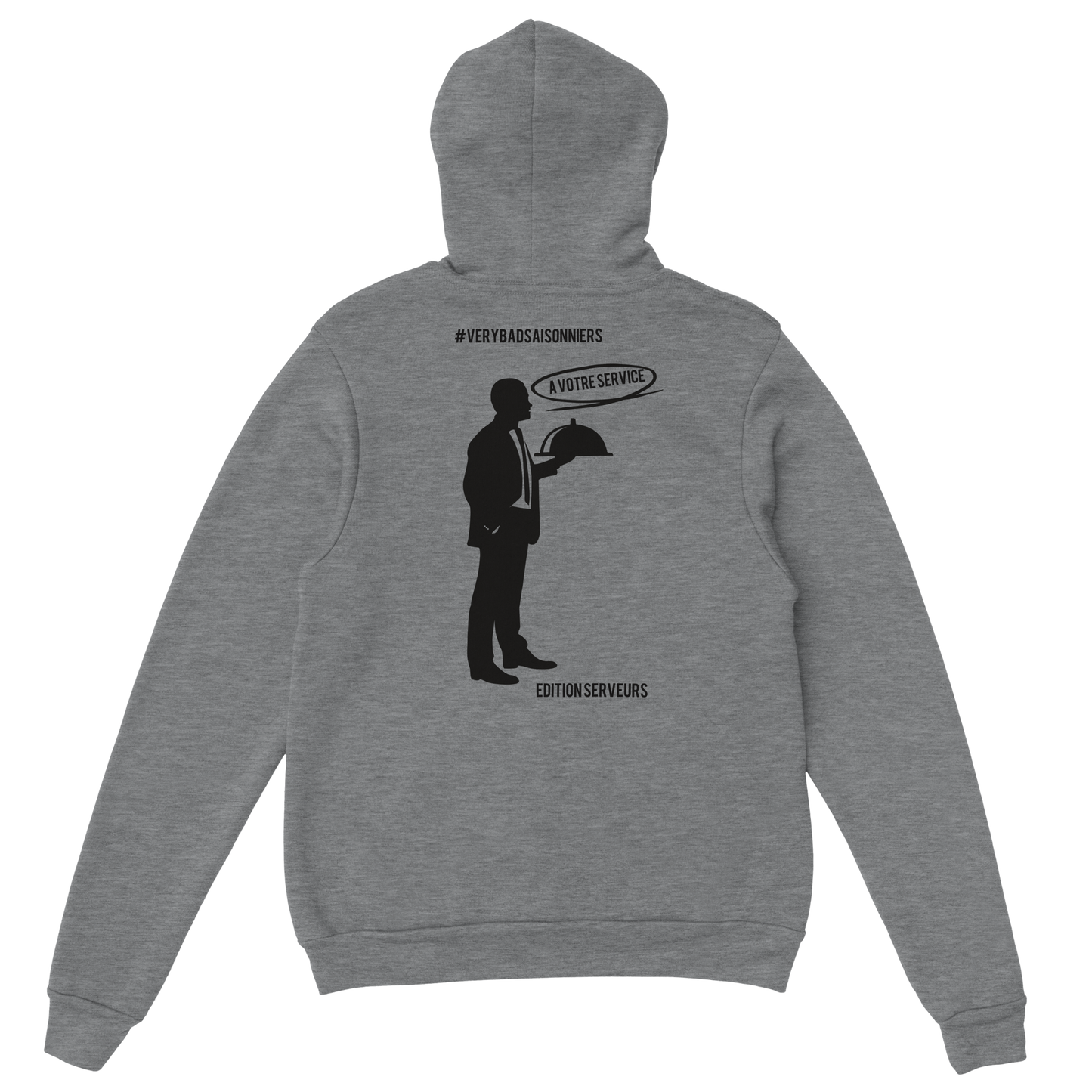 Sweat à Capuche Unisexe Edition SERVICE/CHEF DE RANG
